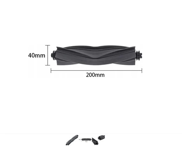 srfn ticaret Dreame L10 Robot Süpürge Uyumlu Ana Fırça - Resim 2