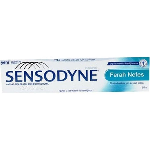 Sensodyne Fluoride Florürlü Diş Macunu 50 Ml.