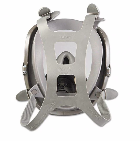 3M 6800 Tam Yüz Maskesi Ortaboy - Resim 7