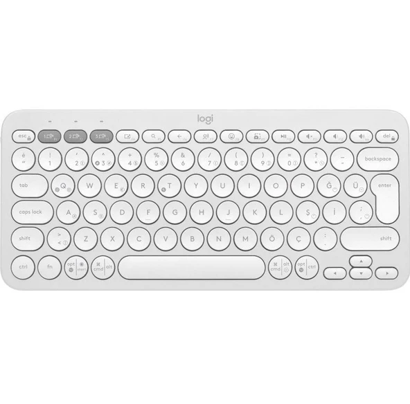 LOGITECH K380S PEBBLE KEYS 2 BEYAZ 920-011860