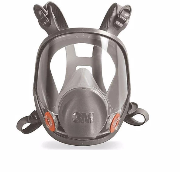 3M 6800 Tam Yüz Maskesi Ortaboy - Resim 6