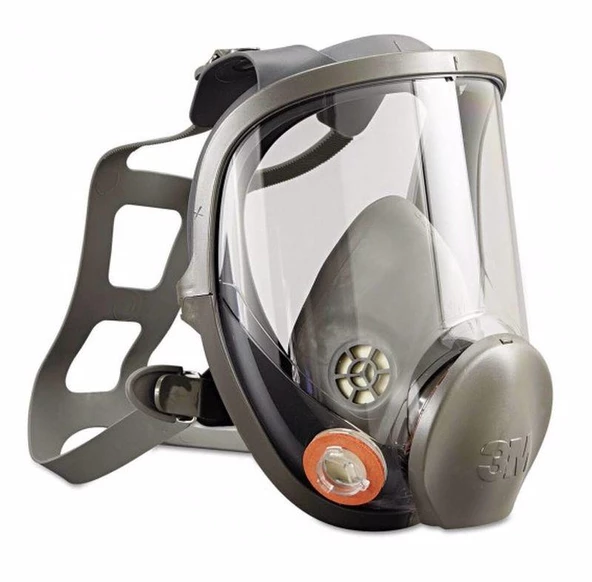 3M 6800 Tam Yüz Maskesi Ortaboy - Resim 8