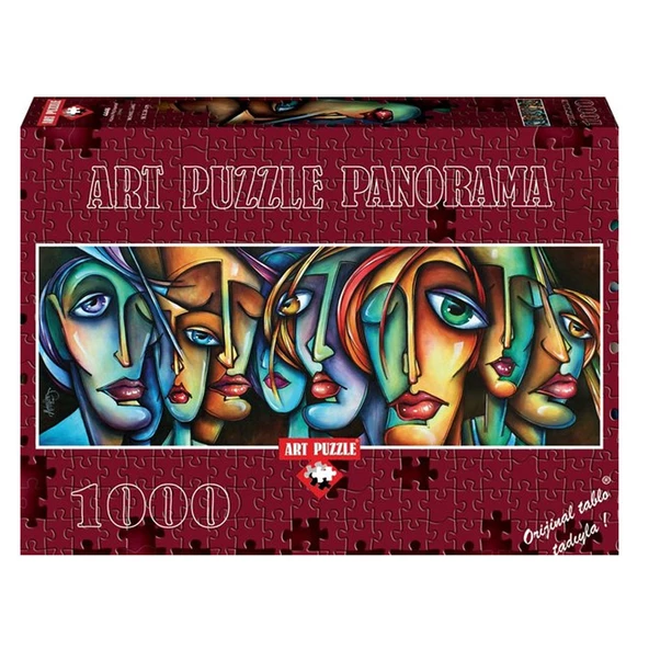 Art Puzzle Hüznü Paylaşanlar 1000 Parça Panorama Puzzle