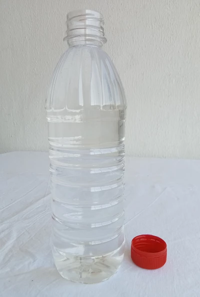 Plastik Şeffaf Şişe Pet Şişe 500 Ml 24 Adet Kilitli Kapak