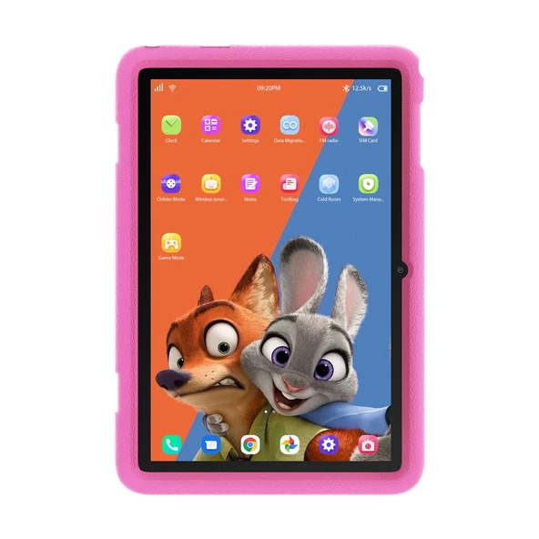 Blackview Tab8KIDS Tablet 10.1"/7 GB(4GB+3GB)/128 GB/13 MP/Android12+Kılıf Dahil (Pembe)