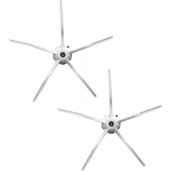 srfn ticaret Xiaomi Roborock Roborock S8 Pro Ultra / S8 + / S8 5 Kollu Fırça (2 Adet Beyaz) ürün görseli 1