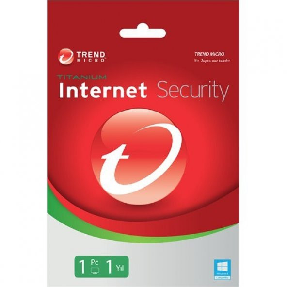 Trend Micro Titanium Internet Security 1 Kullanıcı 1 Yıl (TI00239886D)