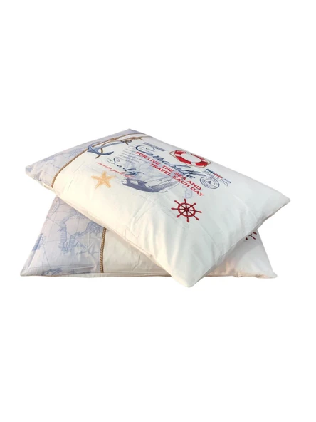 Clasy 2 Li %100 Pamuklu Ranforce Yastık Kılıfı 50 x 70