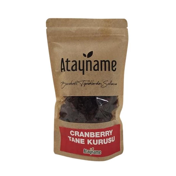 Atayname Cranberry Tane Kurusu 250 G