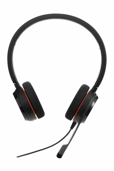 Jabra Evolve 20 Duo USB NC Mikrofonlu Kulak Üstü Kulaklık - Siyah