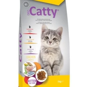 Catty Kitten Tavuklu Yavru Kedi Maması 1 Kg - Sağlıklı Gelişim ve Güçlü Bağışıklık