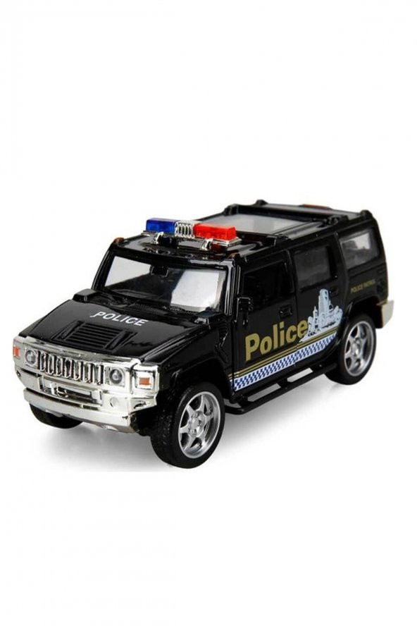 Sunman Max Wheels Polis Jeep 12 cm Işıklı