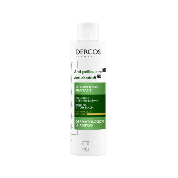 Vichy Dercos Anti Dandruff Kuru Saçlar için Kepek Karşıtı Şampuan 200 ml - 1