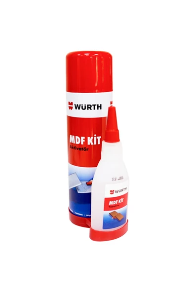 WÜRTH MDF KİT 2 KOMP.HIZLI YAPIŞTIRICI 100-500ML