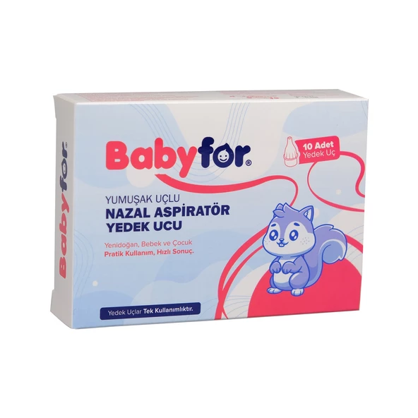 Babyfor Nazal Aspırator Yedek Uc 10 Lu