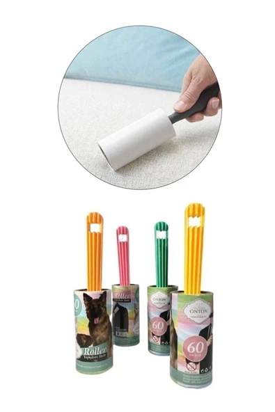 Pazariz Kedi Köpek Tüy Toplayıcı 60 Yapraklı Rulo - Resim 2