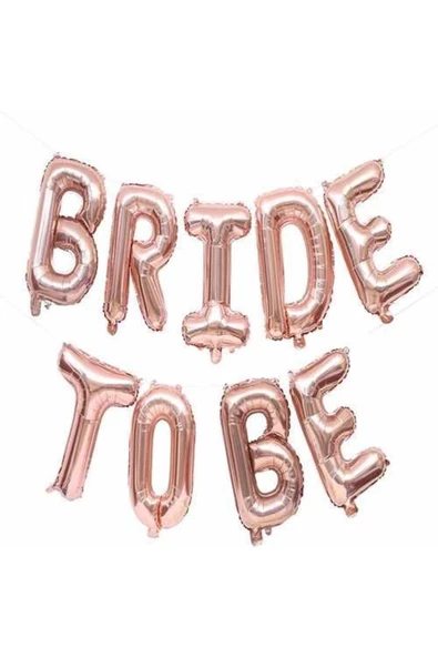 Pazariz Bride To Be Rose Renkli Folyo Balon