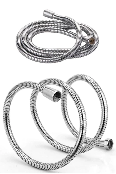 Pazariz Shower Hose 360 Derece Dönebilen Spiral Duş Hortumu