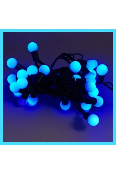 Pazariz 4 Metre Mavi Top Led Yılbaşı Süsü/hediyelik ürün görseli