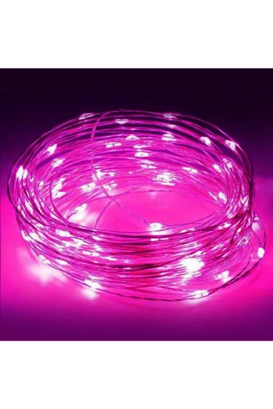 Pazariz Mor Peri Led 5 mt - Resim 2