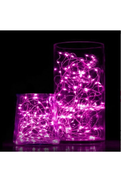 Pazariz Mor Peri Led 5 mt ürün görseli 1