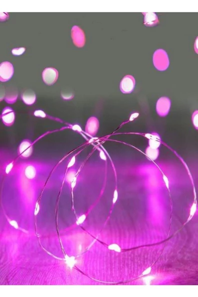 Pazariz Pembe Peri Led 5 mt - Resim 3