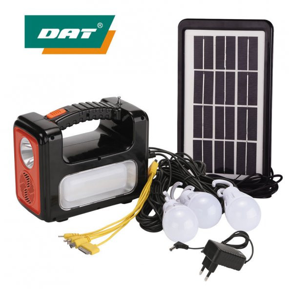 Dat At-9011 Güneş Enerjili Solar Aydınlatma Sistemi