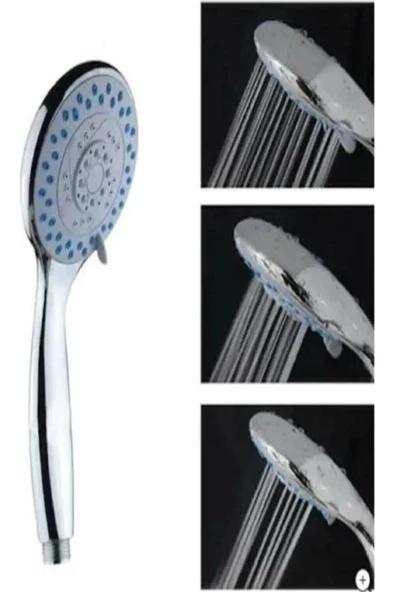 Pazariz 3 Fonksiyon Askılı Duş Seti Takımı Duş Başlığı + Hortum + Mafsall ürün görseli