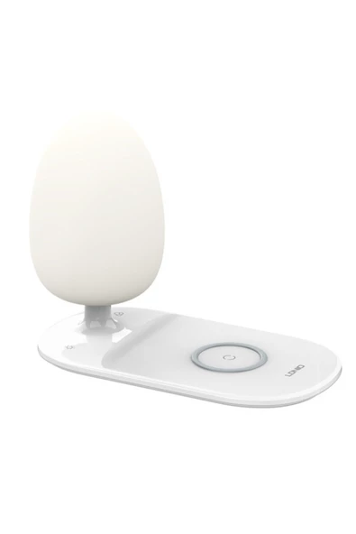 Pazariz Wireless Şarj Standı Hızlı Şarj Özellikli Masa Lambası Şarj Istasyonu Şarj Lamba 15w Rgb ürün görseli 1