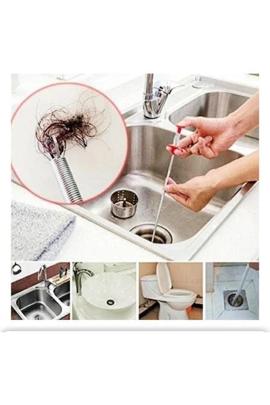 Pazariz Esnek Lavabo Tıkanıklık Açıcı Tel - 2