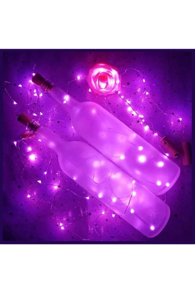 Pazariz 5 Mt Pembe Peri Led Pilli Yılbaşı Süsü / Hediyelik - Resim 2