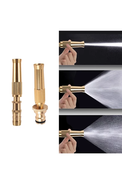 Pazariz Ayarlanabilir Püskürtme Tabancası Bahçe Bitkileri Sulama Yağmurlama Basınçlı Araba Yıkama