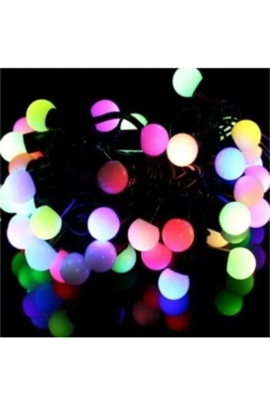 Pazariz 5 Adet Top Led Animasyonlu 5 Mt Yılbaşı Süsü Rgb - Resim 3