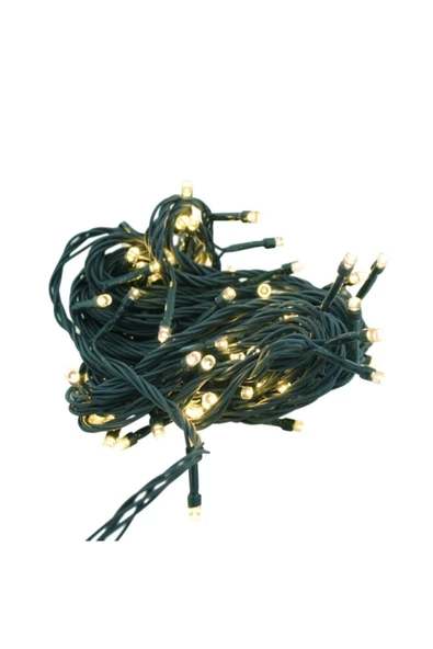 Pazariz Yılbaşı Işıkları Dış Mekan Aydınlatma Led Gün Işık 100 Adet Hareketli ürün görseli