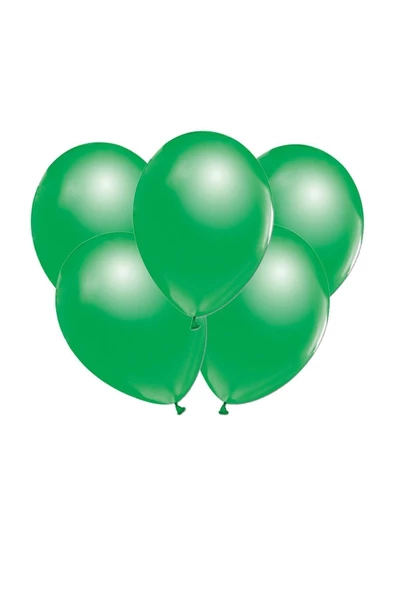 Pazariz Yeşil Balon 10 Adet - 12 Inc 30 Cm Parti Balonu