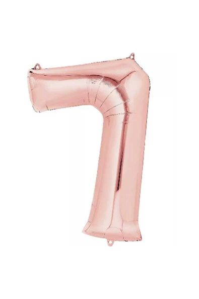Pazariz ROSE GOLD RAKAM FOLYO BALON (76 CM )