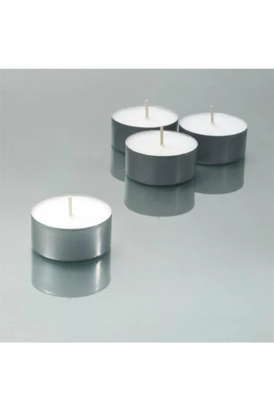 Pazariz Beyaz Tealight Mum 10 Adet