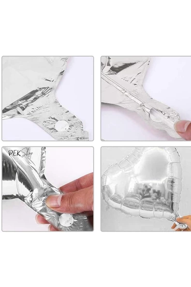 Pazariz Yıldız Balon GOLD Yıldız Folyo Balon 18" 45cm - 1 Adet - Resim 2