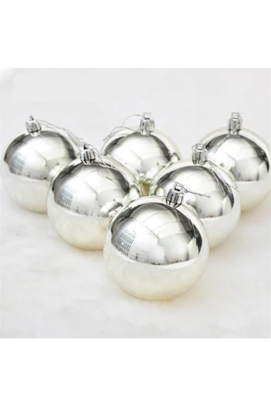Pazariz Yılbaşı Ağacı Top Süs 4 Cm 6 Adet ürün görseli