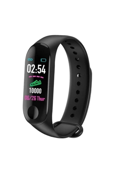 Pazariz M3 Band Spor Modları Nabız Ölçer Akıllı Bileklik Akıllı Saat