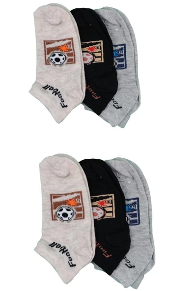 Pazariz Çocuk Çorap 6 Lı ürün görseli 1