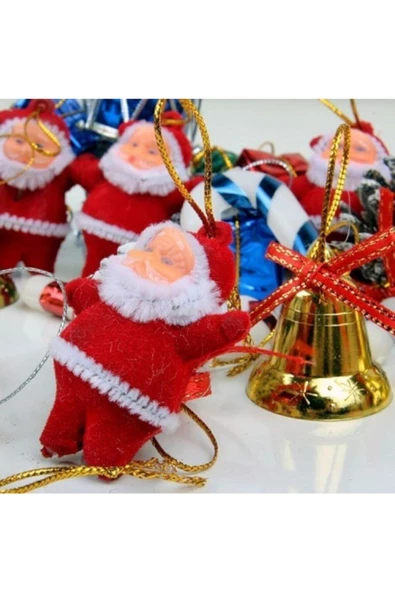 Pazariz Pazarız Yılbaşı Ağacı Süsleri Mini (36 Adet) - Resim 2