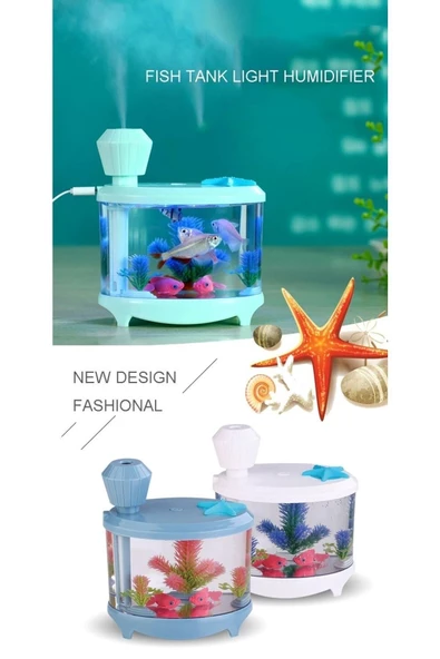 Pazariz Dekoratif Lamba 460ml Oda Hava Nemlendirici Buhar Makinesi Koku Giderici - 2