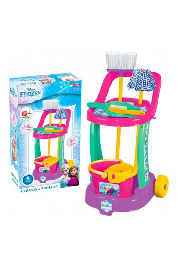 Dede Frozen Temizlik Arabası ürün görseli