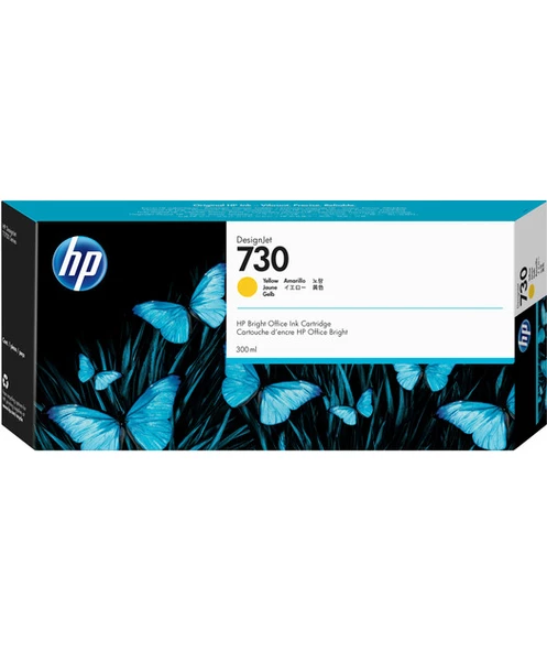 HP P2V70A 300 ml Sarı Mürekkep Kartuş(730)