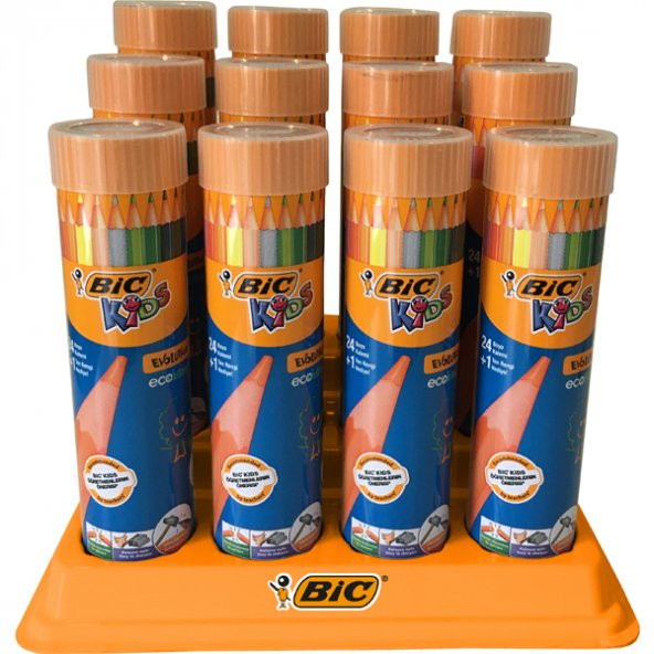 Bic Kuru Boya Evolution Metal Tüp 24+1 958190