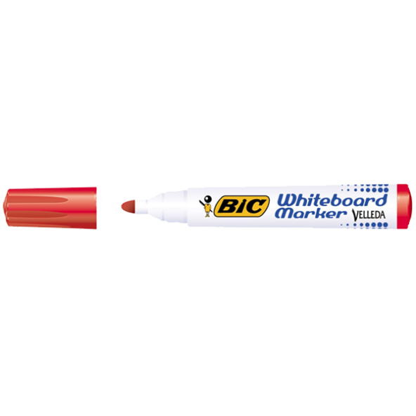 Bic Tahta Kalemi Yuvarlak Uçlu Velleda Kırmızı 904939   ( 12 adet )