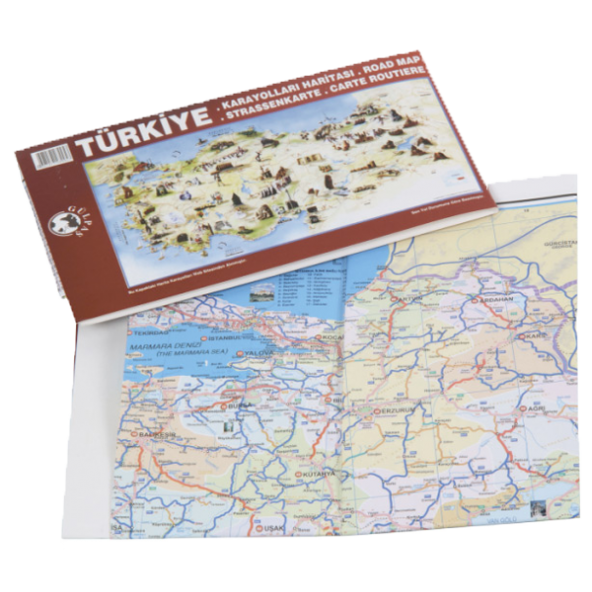 Gülpaş Türkiye Cep Yol Haritası 995 ( 10 adet )