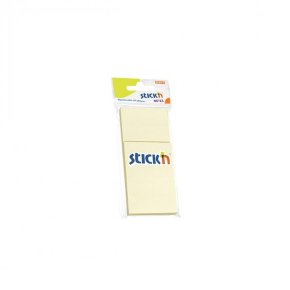 Hopax Stıckn Yapışkanlı Not Kağıdı 100 YP 38x51 Pastel Sarı  21127 ( 24 ADET )