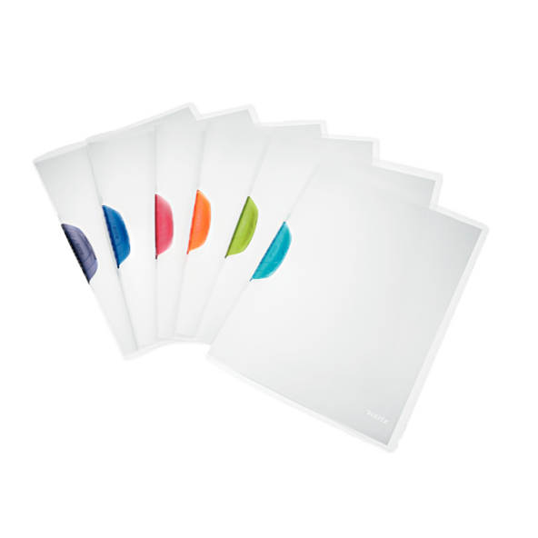 Leitz Sıkıştırmalı Dosya (6 adet) ColorClip Sırttan Klips 30 SY Turuncu 4174-00-45